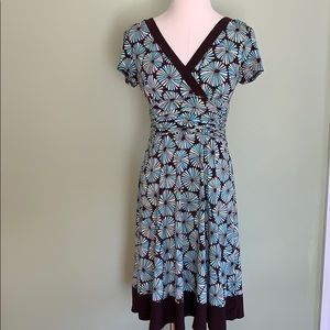 VTG Dress Barn 70s pattern ALine knee length dress